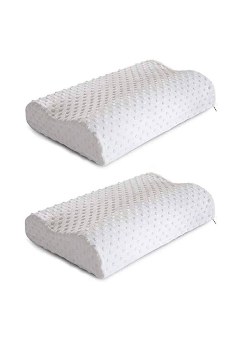 GENNEXT Foam Standard Medical Pillows - 2 Pieces - Image 1