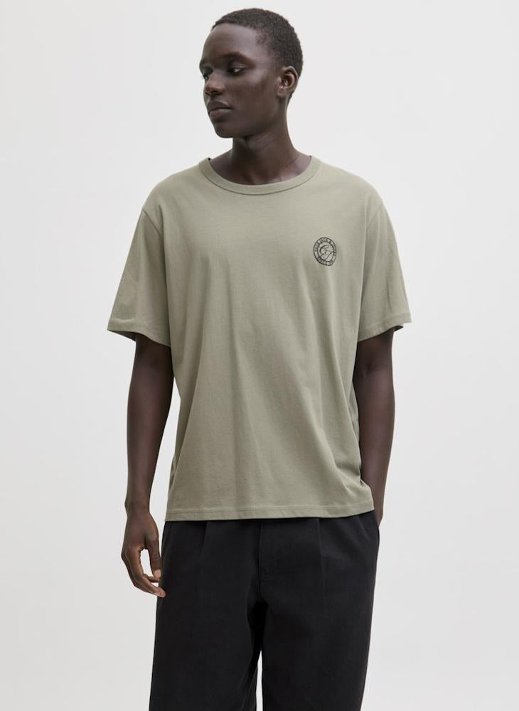 JACK & JONES Crew Neck Relaxed Fit T-Shirt - Image 1