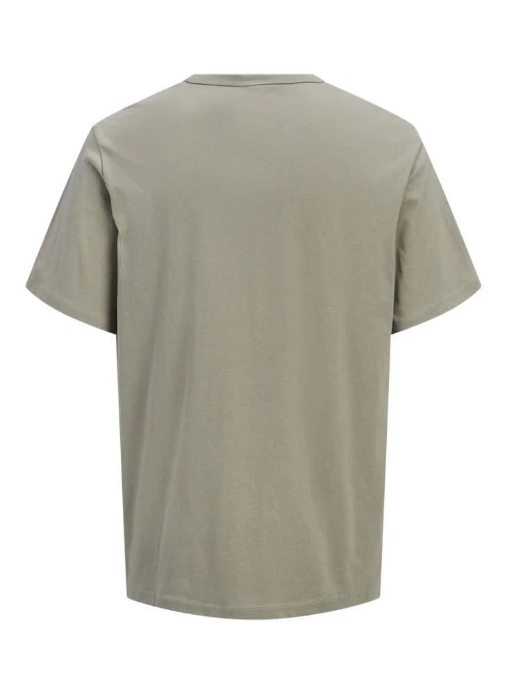 JACK & JONES  Crew Neck Relaxed Fit T-Shirt for Men | Best Price UAE