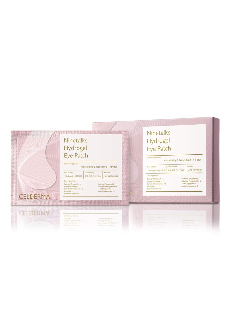 CELDERMA - CELDERMA Season9 Ninetalks Hydrogel Eye Patch 4 pairs Antiaging Firming Cooling Undereye Mask - Image 1