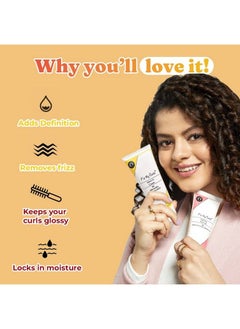 Fix My Curls Protein Styling Duo ; Curly And Wavy Hair ; Enriched With Jojoba Seed Oil And Sunflower Oil ; Hydration And Definition; Frizz Control ; 100G Each  - Image 3
