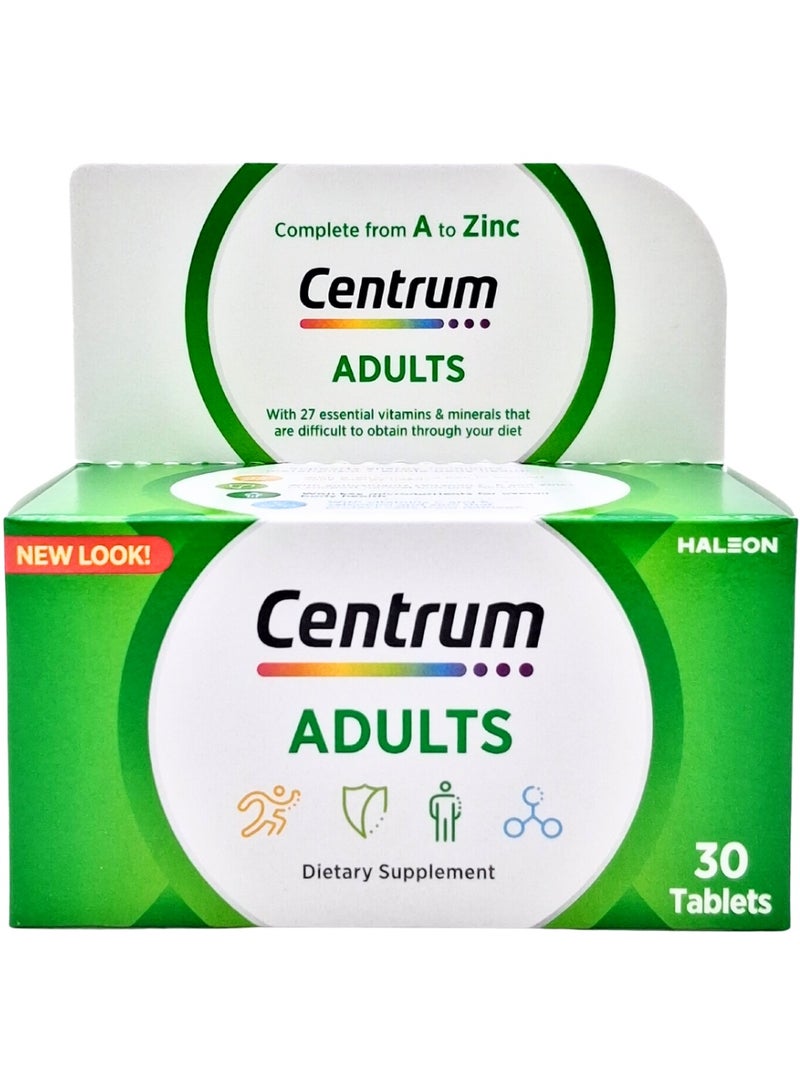 Centrum Adult Tablets 30'S