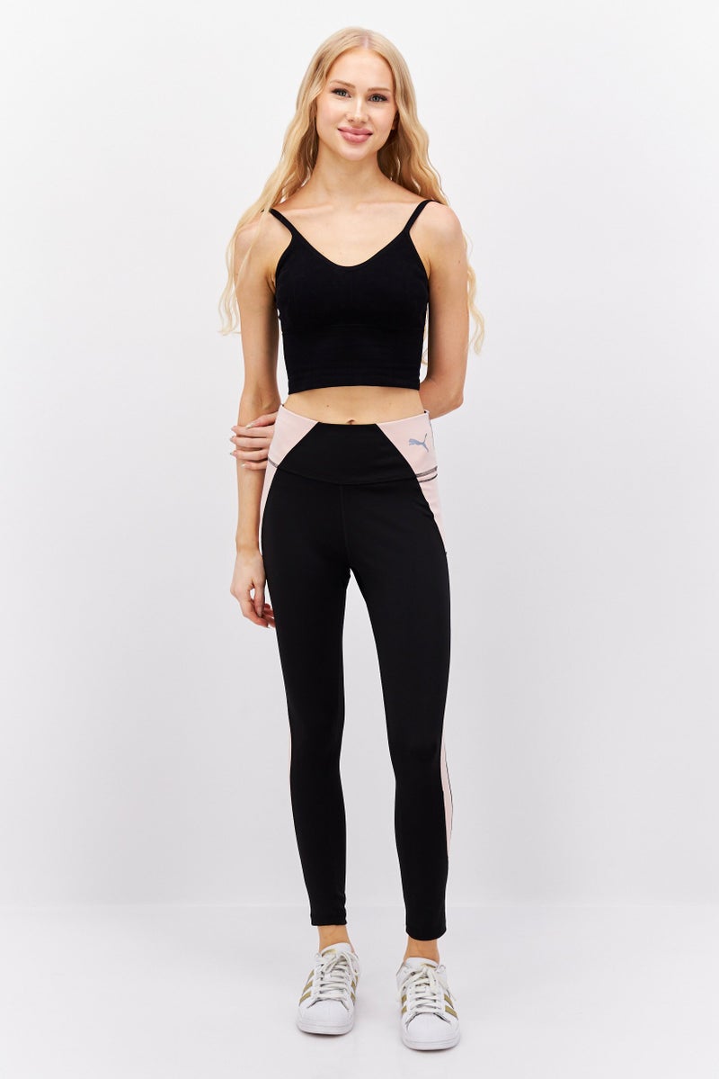PUMA Women Sportswear Fit Pull On Training Leggings, Black - Image 3