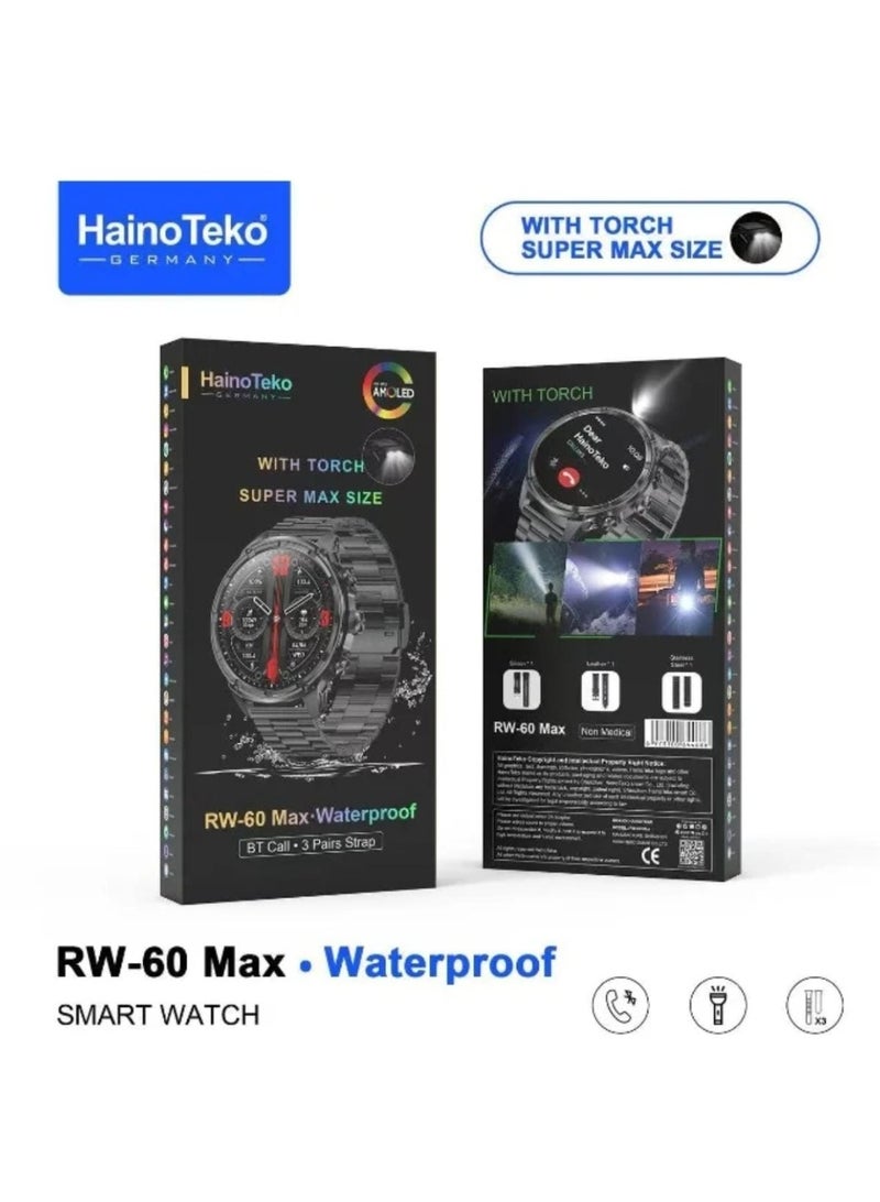 هينو تيكو ساعة Haino Teko RW-60 Max الذكية. - Image 2