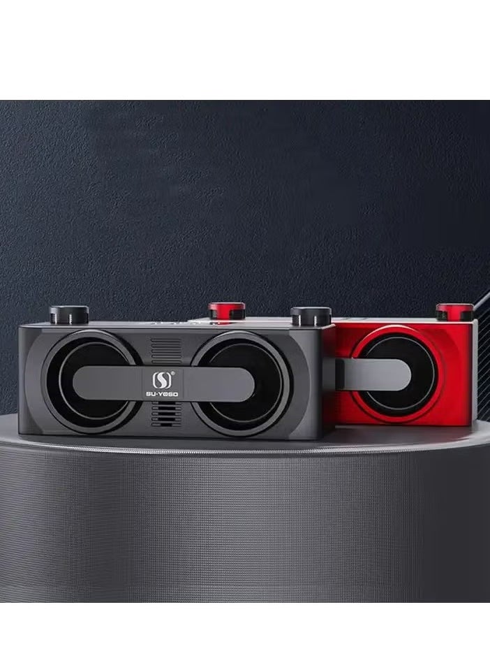 Smart Berry M24 Karaoke Speaker with Bluetooth Wireless Mic – Portable Karaoke System, High-Quality Sound, LED Lights, Perfect for Parties, Home, and Outdoor Fun - Image 3