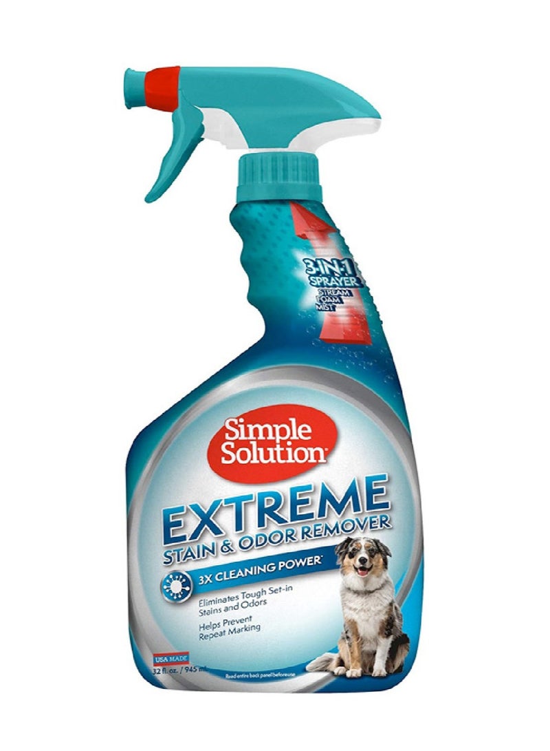 سيمبل سوليوشن مزيل البقع والروائح الكريهة للحيوانات الأليفة 32 أونصة - Image 1