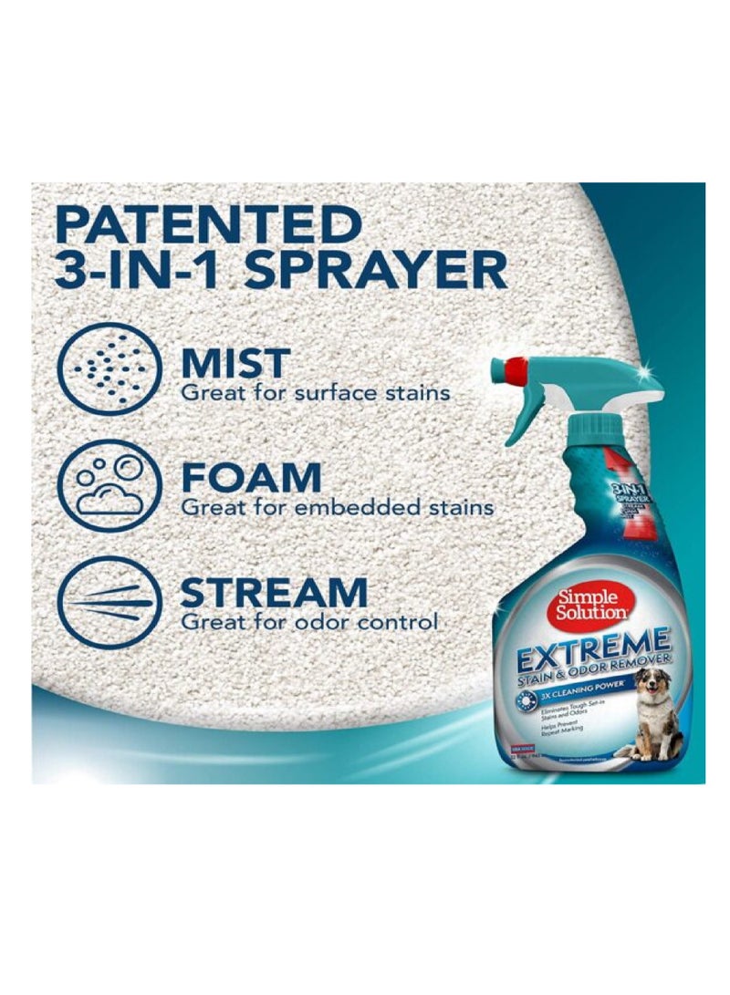 سيمبل سوليوشن مزيل البقع والروائح الكريهة للحيوانات الأليفة 32 أونصة - Image 2
