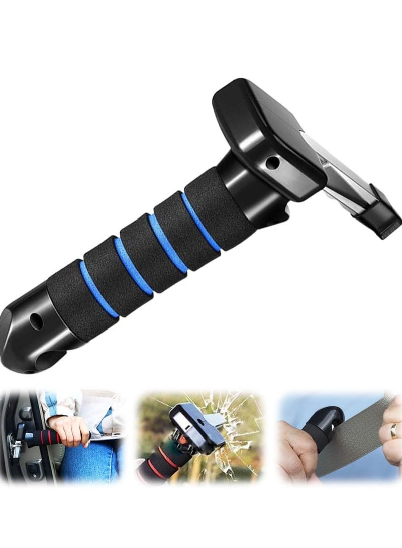 Bukela Car Handle Cane Car Door Handle for Elderly, Upgrade Multifunctional Cars Handles Assist Support, Handles Door Latch for Seniors and Handicapped(Blue) - Image 1