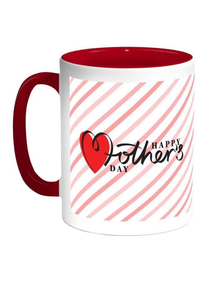 RKN Happy Mother'S Day Printed Coffee Mug White/Red/Black - Image 2