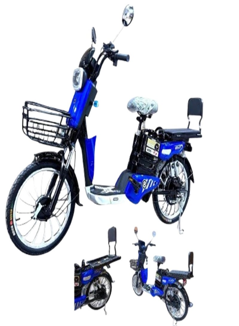 NIYAZI Electric Scooter | Electric Scooter for Adults | 20-Inch Electric Bike | Removable 60V – 15Ah Lithium Battery | Powerful 1000W Electric Motor | 4 Front Shocks + Rear Suspension | Front Headlights with Colorful Lighting | Bluetooth | Front and Rear Turn Signals | 2 Remotes + 2 NFC Start Cards | Seats Two Riders | Sturdy and Large Frame - Image 2