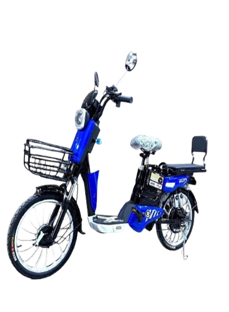 NIYAZI Electric Scooter | Electric Scooter for Adults | 20-Inch Electric Bike | Removable 60V – 15Ah Lithium Battery | Powerful 1000W Electric Motor | 4 Front Shocks + Rear Suspension | Front Headlights with Colorful Lighting | Bluetooth | Front and Rear Turn Signals | 2 Remotes + 2 NFC Start Cards | Seats Two Riders | Sturdy and Large Frame - Image 1