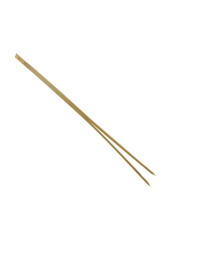 BambooMN Bamboo Double Prong Stick Skinny Pick Skewer 4.7" Long, 1000 Pieces - Image 1