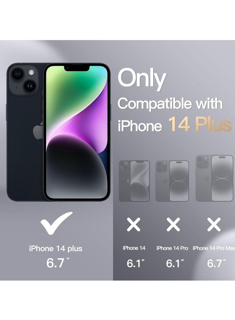 DUSALA iPhone 14 Plus Case, Liquid Silicone Phone Case for iPhone 14 Plus 6.7 Inch, Colorful Silky-Soft Protective Cover (Green) - Image 2