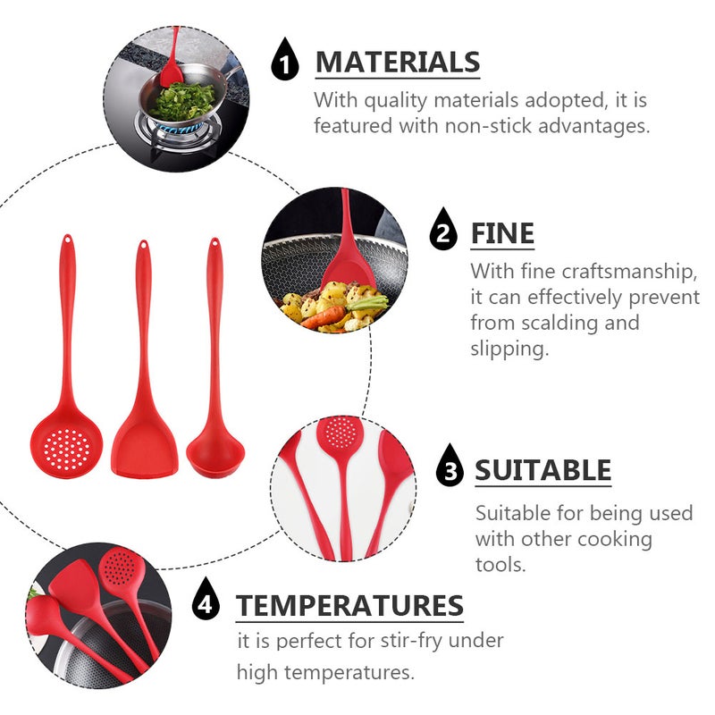 Kitchen Utensils Set, Anti-scald and Anti-slip, Ideal for Daily Cooking Tasks - Image 5
