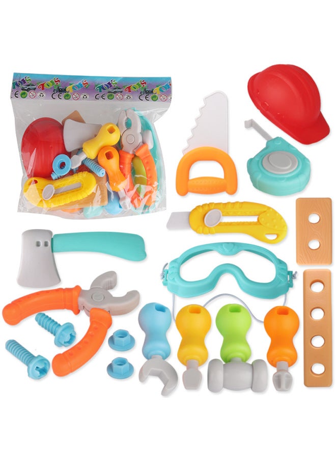 مجموعة أدوات محاكاة لبيت لعب الأطفال من تشيليسن، لعبة فتاة مكياج الأميرة للأولاد، اللون: مجموعة رأس بطاقة PVC مكونة من 15 قطعة - Image 3