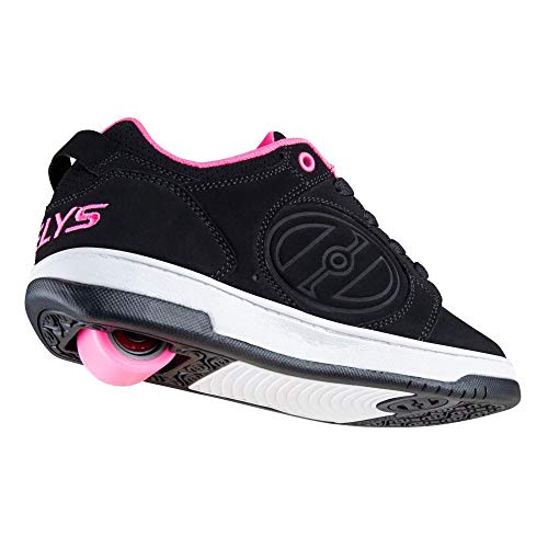 HEELYS Voyager Youth Girls Athletic Skate Shoe | Big Kid Black/Pink - Image 4