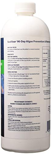 SeaKlear 90-Day Algae Prevention & Remover, 1 Qt - Image 2