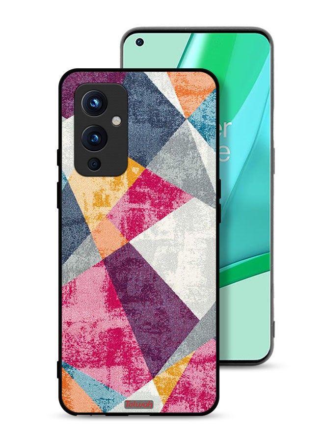 Tolwak OnePlus 9 5G Protective Case Cover Paint Pattern - Image 1