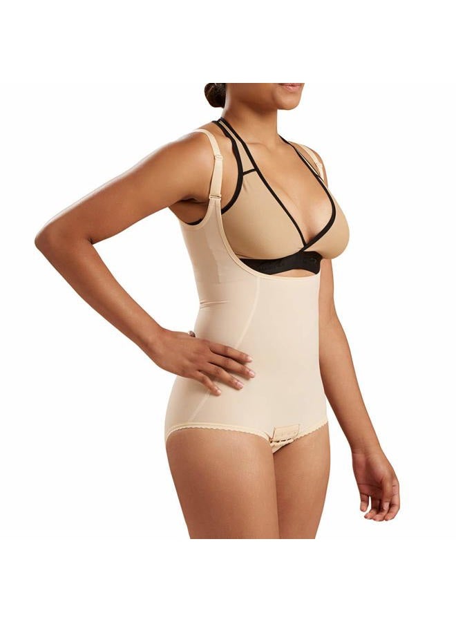 MARENA (X-Small, Beige) - Recovery SFBHA2 Panty-Length Girdle w/High-Back-Step 2-XS-BGE - Image 1