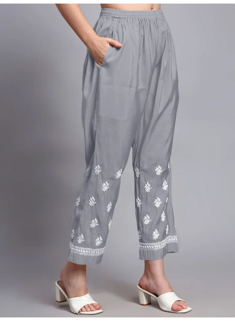 Alaya AL4089KS Hand Embroidered Chikankari Chanderi Kurta Set-AL4089KS for Women | Best Price UAE