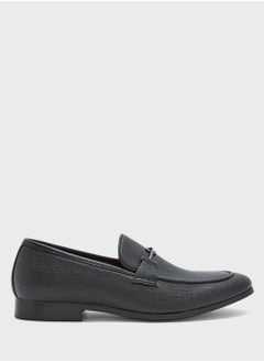 Robert Wood Trim Detail Formal Loafers  - Image 1