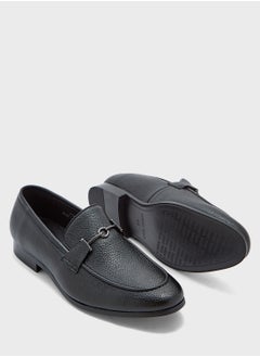 Robert Wood Trim Detail Formal Loafers  - Image 3