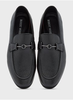 Robert Wood Trim Detail Formal Loafers  - Image 4