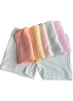 Dondeza Passion Pastel Colored Corduroy Girls Boxer Briefs 6-Pack  - Image 1