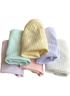 Dondeza Passion Pastel Colored Corduroy Girls Boxer Briefs 6-Pack  - Image 3