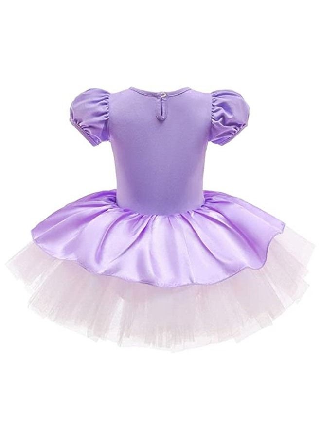 ISank Ballet Leotards Tutu Dress for Toddler Girls Ballerina Outfits Dance Costume Dancewear with Tulle Skirt  - Image 2