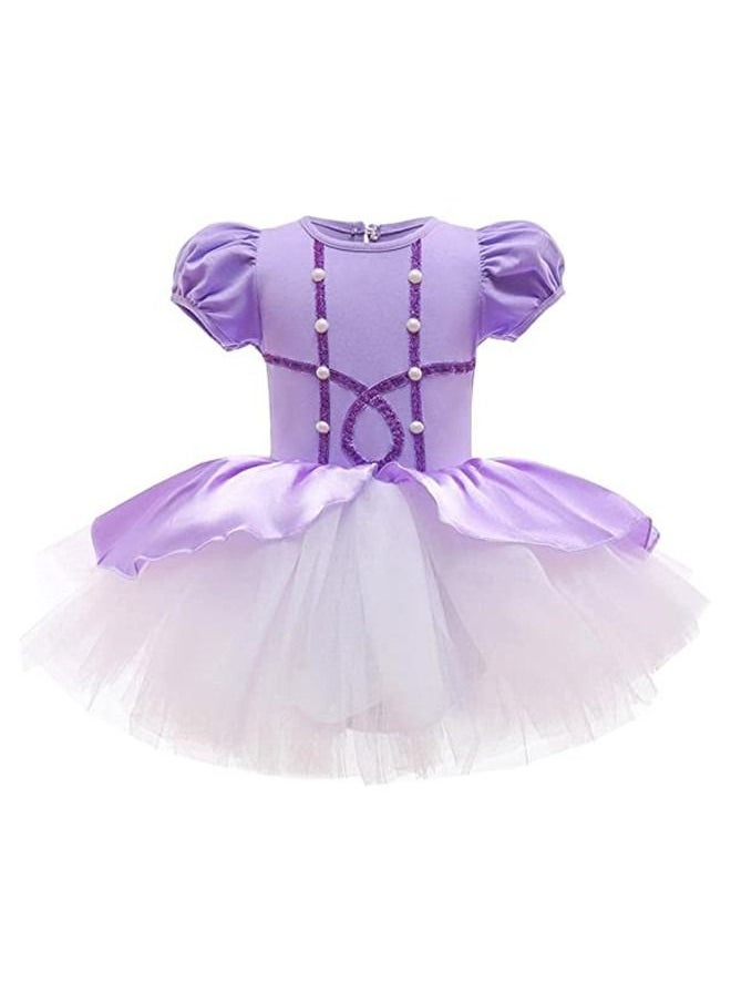 ISank Ballet Leotards Tutu Dress for Toddler Girls Ballerina Outfits Dance Costume Dancewear with Tulle Skirt  - Image 1