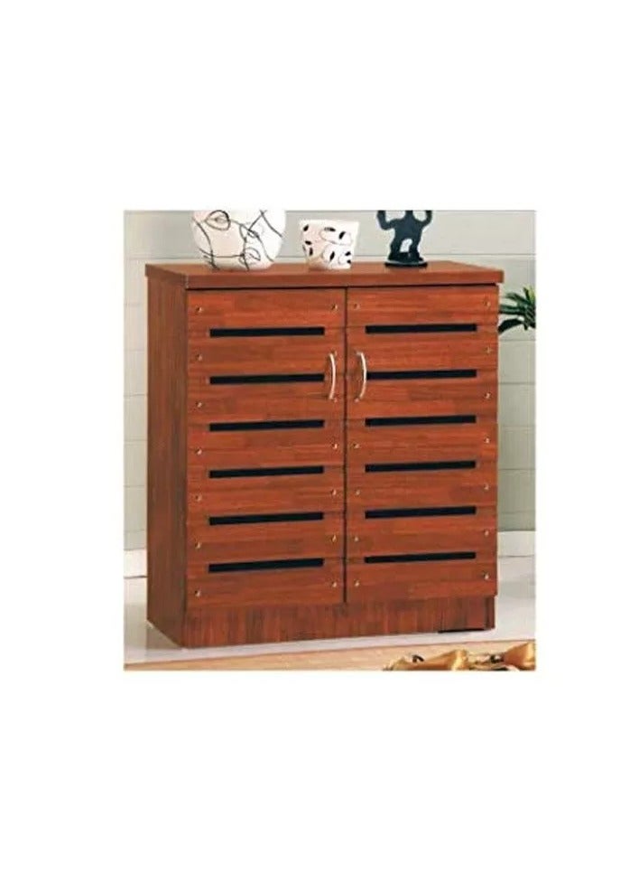 Galaxy Design Wooden 2 Door Shoe Rack - Image 1