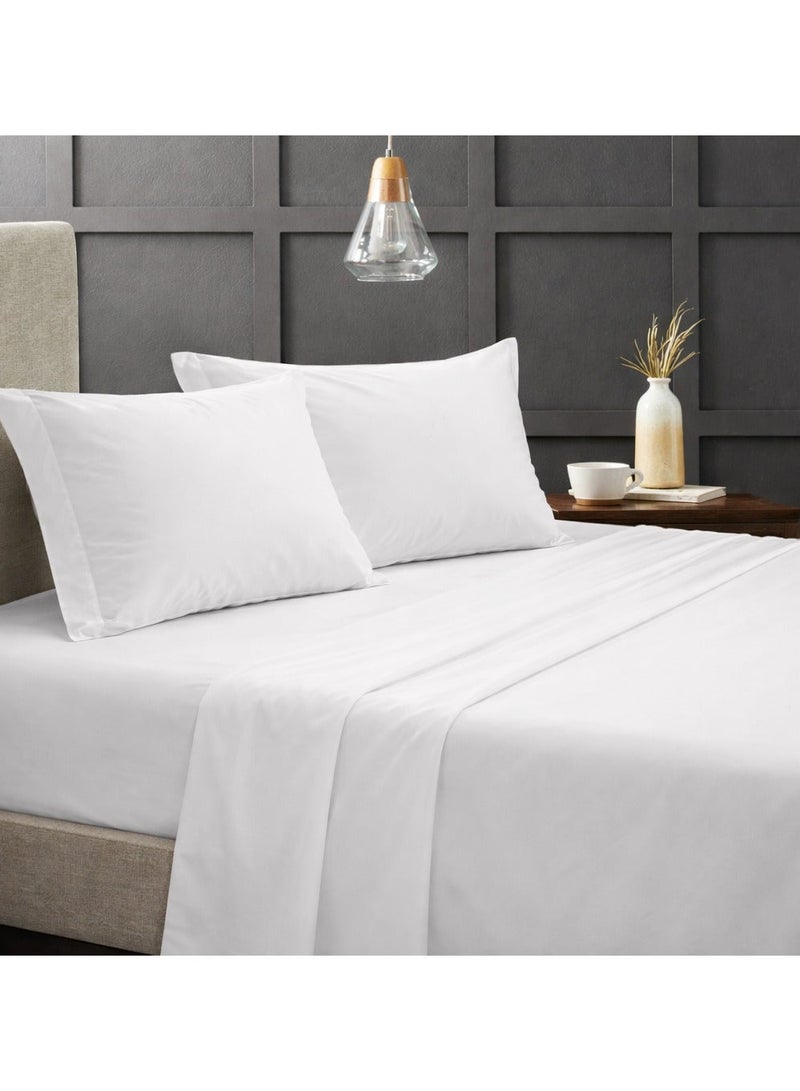 Bliss Casa 100% Combed Cotton Percale Fitted Sheet – Breathable, Soft & Crisp Premium Bedding - Image 5