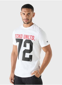 Ecko Unltd. Ecko Printed Crew Neck T-shirt with Short Sleeves  - Image 1