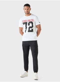 Ecko Unltd. Ecko Printed Crew Neck T-shirt with Short Sleeves  - Image 4