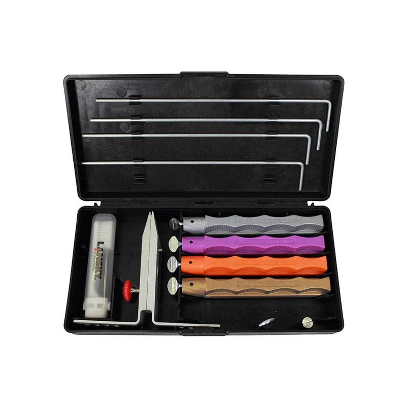 Lansky 4-Stone Deluxe Diamond System | Precision Knife Sharpening Kit - Image 4