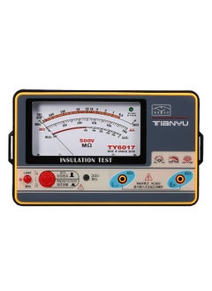 Insulation Resistance Meter Digital Ohmmeter Handheld Insulation Tester Megameter 0-1000MΩ 500V High Accuracy Megohmmeter Insulation Measurement Instrument