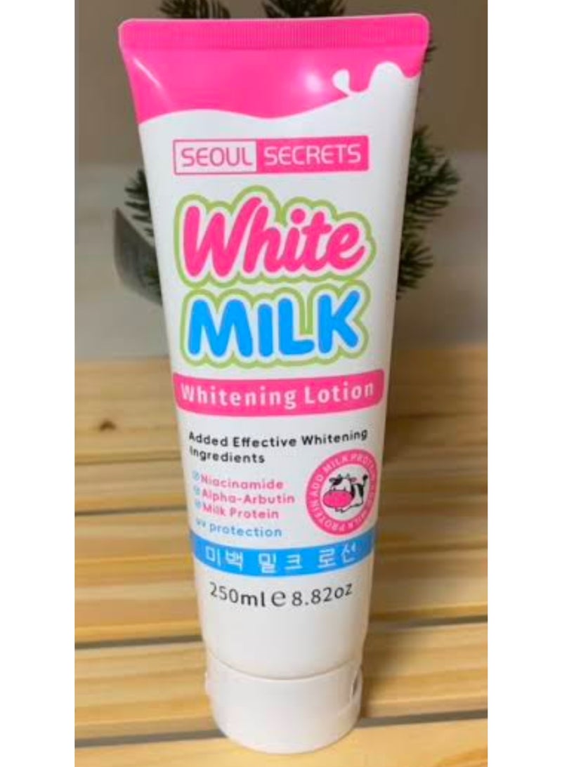 Seoul Secrets White Milk Skin Brightening Lotion - 250 ml - Image 2