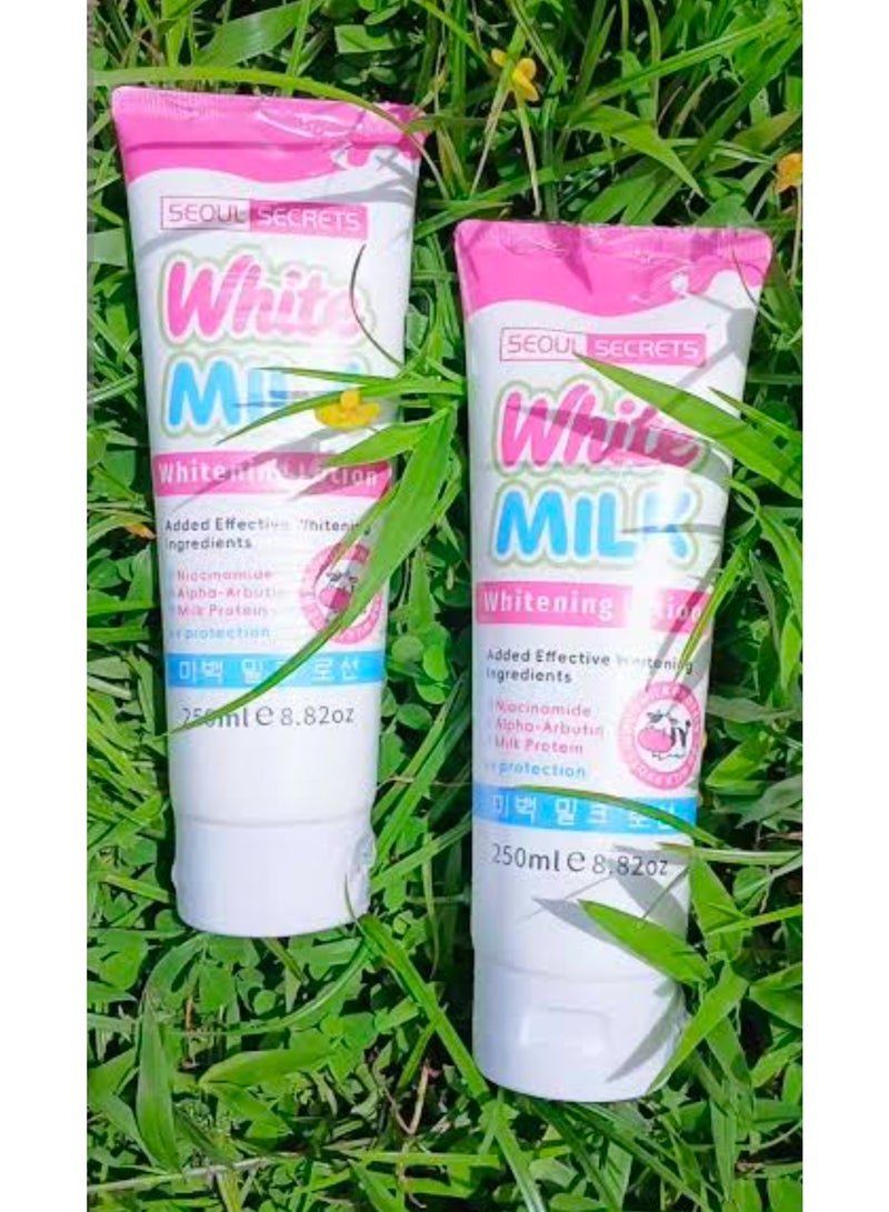 Seoul Secrets White Milk Skin Brightening Lotion - 250 ml - Image 3