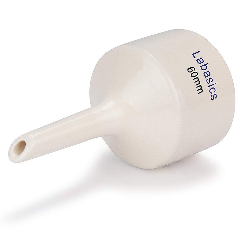 Labasics Porcelain Buchner Funnel 60 mm, Porcelain Buchner Filter Funnel OD 6 cm ID 5.7 cm for Laboratory - Image 3