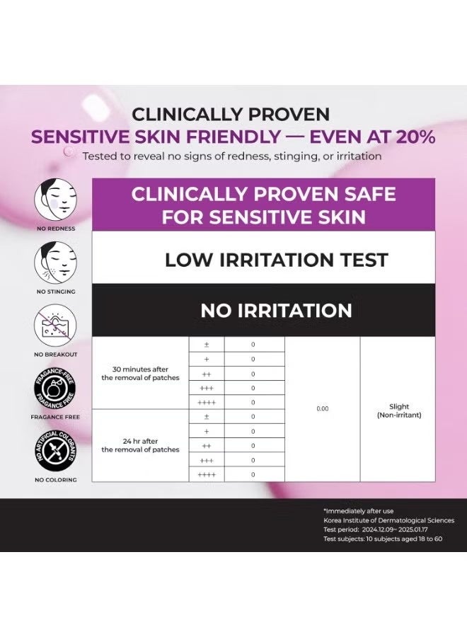 iacinamide 20 Serum - مصل الوجه الكوري مع Glutathione ، TXA Tranexamic Acid و Centella Complex - يقلل من الصبغة ، ونغمة الجلد غير المتساوية ، ورعاية المسام للبشرة الحساسة ، 1.35 fl.oz. - Image 5