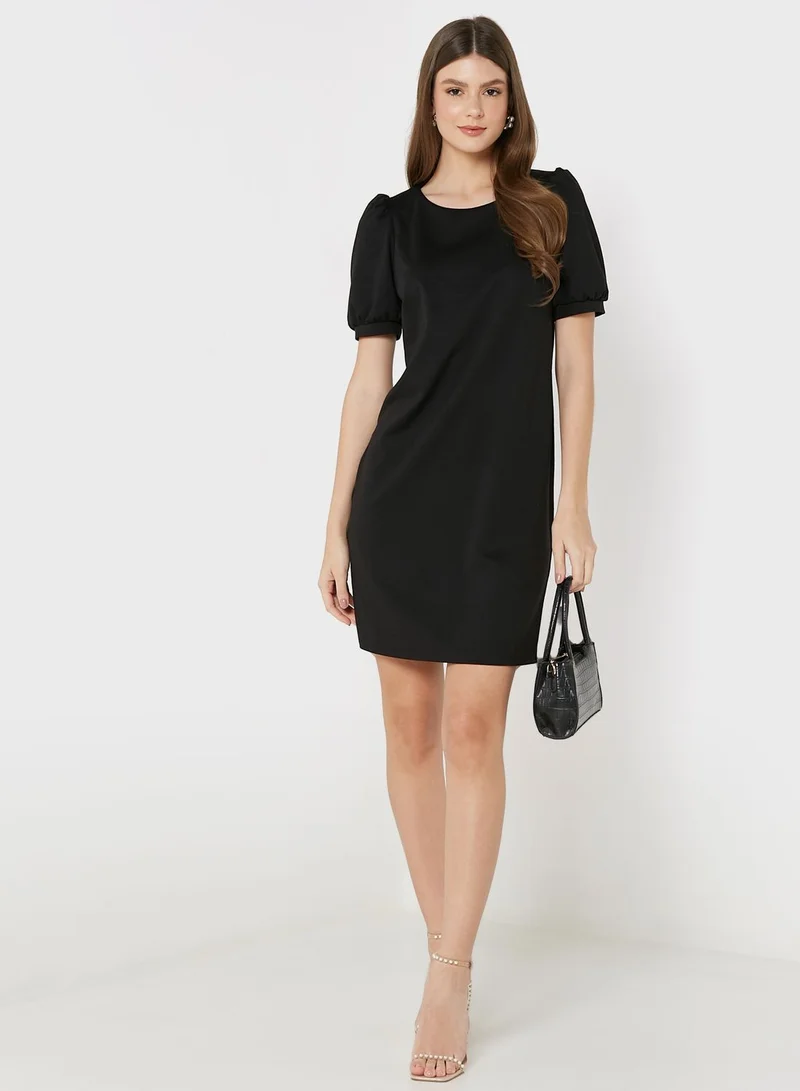 Wallis Puff Sleeve Dress