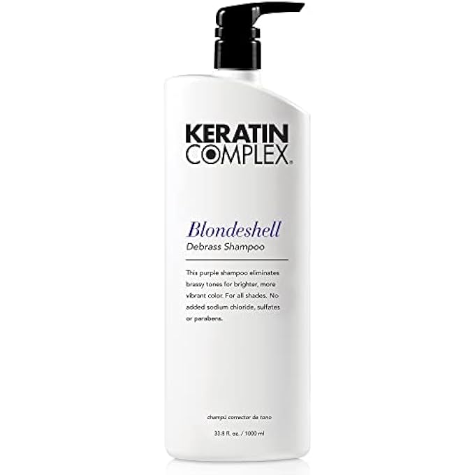 KERATIN COMPLEX BLONDESHELL DEBRASS SHAMPOO 1000ML/33.8OZ - Image 1