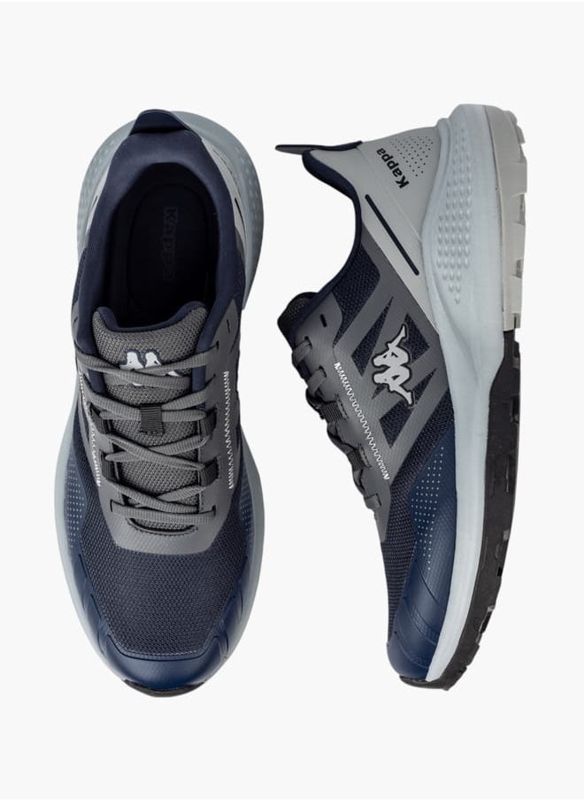 Kappa Mens Logo Detail Sports Shoes With Lace-Up Closure  - Image 2