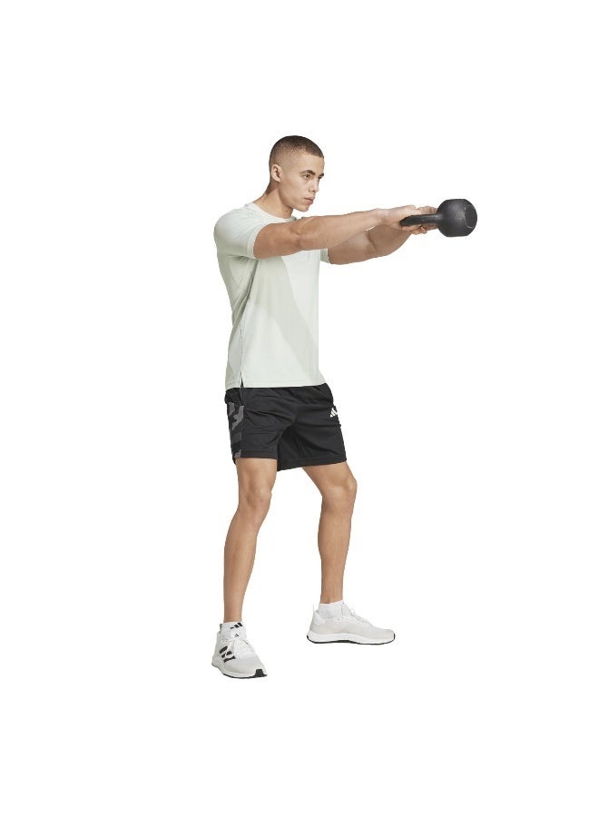 Adidas Camo Short Black Training Shorts XS5" - Image 5