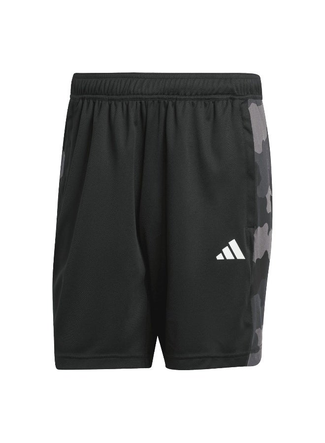 Adidas Camo Short Black Training Shorts XS5" - Image 1