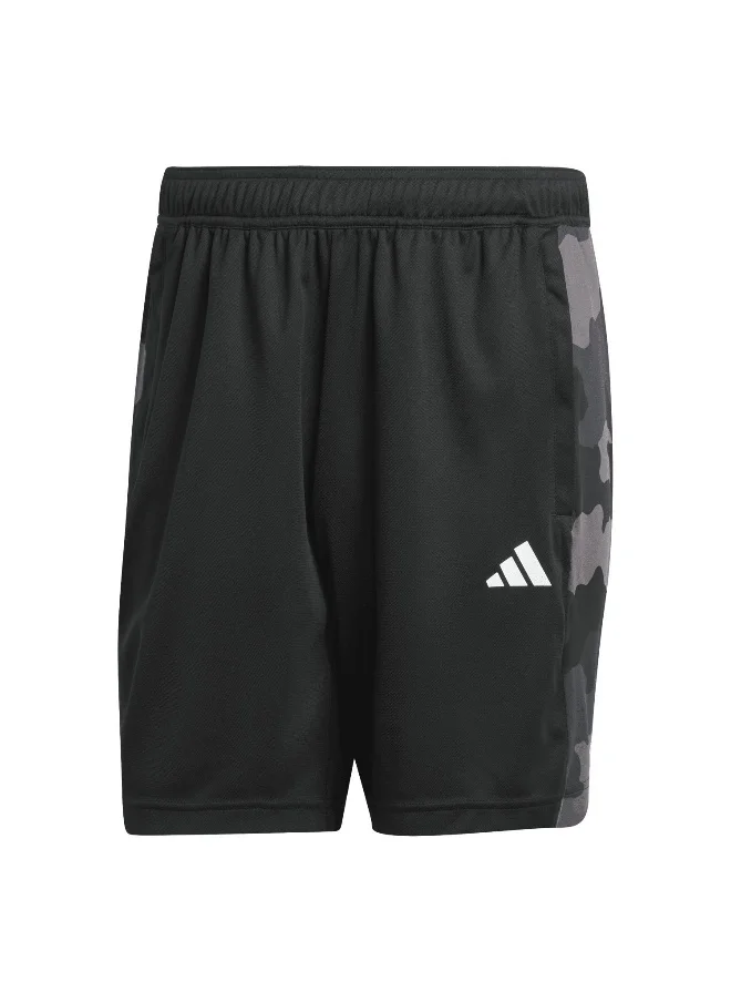 اديداس adidas Camo Short Black Training Shorts XS5"