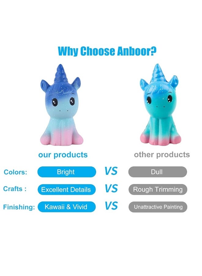 Anboor 4.9 Inches Squishies Unicorn Galaxy Kawaii Soft Slow Rising Scented Animal Squishies Stress Relief Kids Toys Children's Day Gift (Galaxy) - pzsku/Z21F7937EB8F31B9A0FF5Z/45/_/1729412236/628f12f7-2c21-4770-a57c-beb5a61d55e0