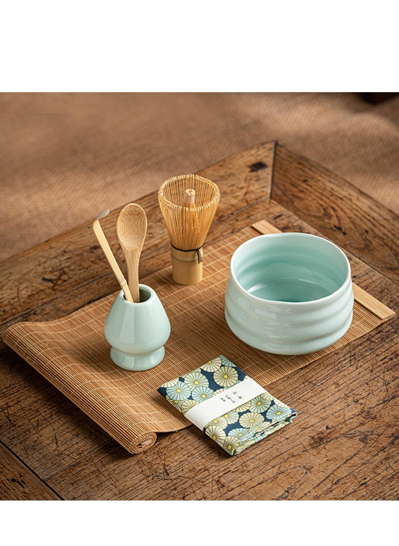 Al Aoyama Japanese Matcha Whisk and Bowl Set 7pcs Matcha Kit Tea Set  - Image 2