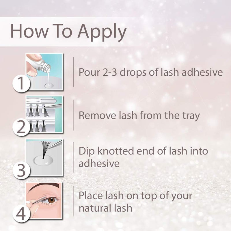 ARDELL لاصق رموش أرديل لاش تايت داكن للرموش الفردية، 0.75 أونصة - Image 4